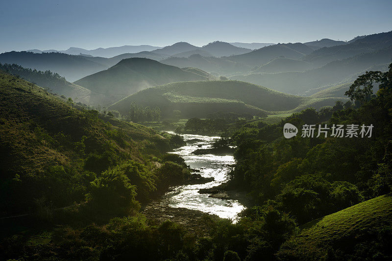 Rio Preto（黑河），米纳斯吉拉斯州，巴西